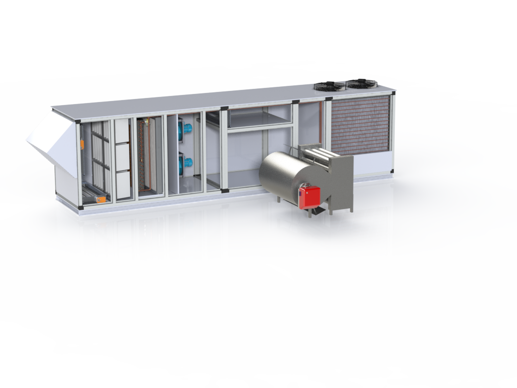 Климатические агрегаты крышного типа BAIR GERMES